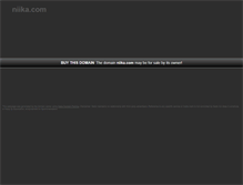 Tablet Screenshot of niika.com